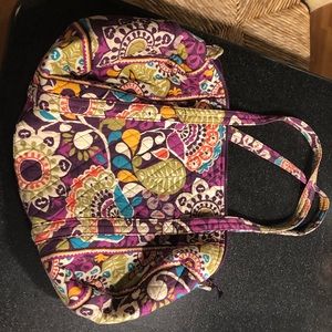 Vera Bradley small duffle(old print)